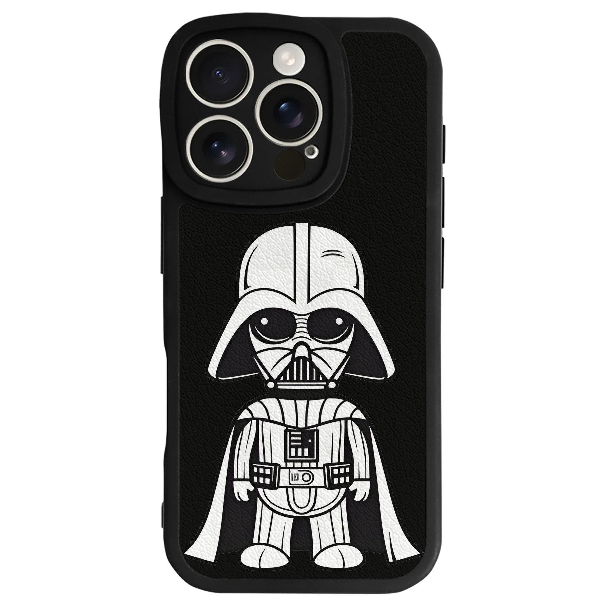 （画像用） スター・ウォーズ Star Wars 【iPhone 16シリーズ対応】シリコンスマホケース（レザー調） 材質：シリコン